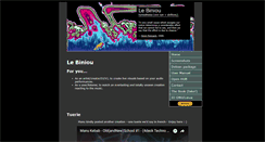 Desktop Screenshot of biniou.net