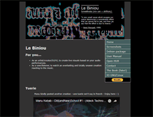 Tablet Screenshot of biniou.net